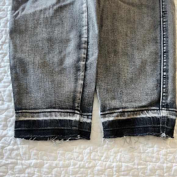 Judy Blue Black/gray wash skinny fit jeans size 16w - Picture 2 of 7